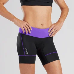 Womens Core+ Tri 6" Short - Violet