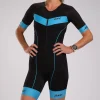 Womens Core+ Tri Aero Racesuit - Cascade