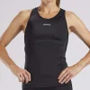Womens Core+ Tri Racerback - Black