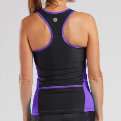 Womens Core+ Tri Racerback - Violet