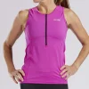 Womens Core+ Tri Tank - Razz