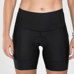 Women's Elite 2.0 Tri 6" Short - Black