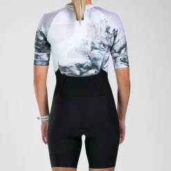 Women's Elite 2.0 Tri Aero FZ Racesuit - White Hot