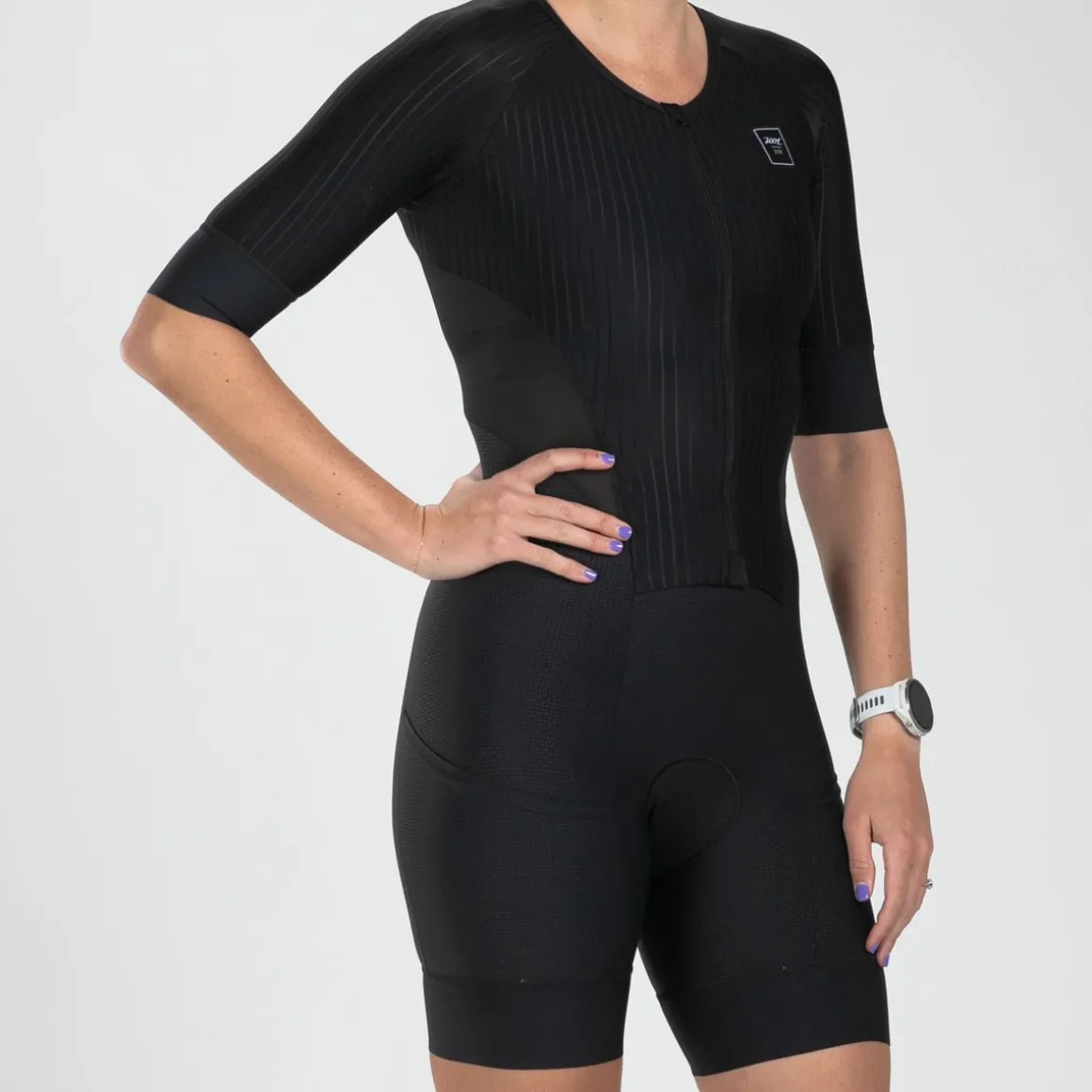 Women's Elite 2.0 Tri Aero FZ Racesuit - Black