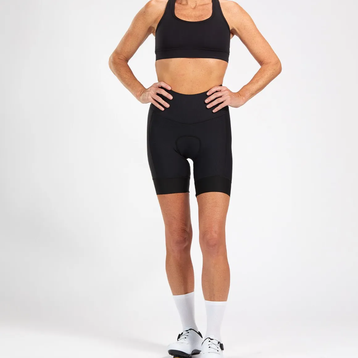 Women's Elite Cycle High Waist Short - Black