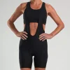 Women's Elite Cycle Thermo Bib - Black