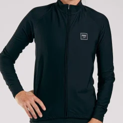 Women's Elite Cycle Thermo Jersey - Black