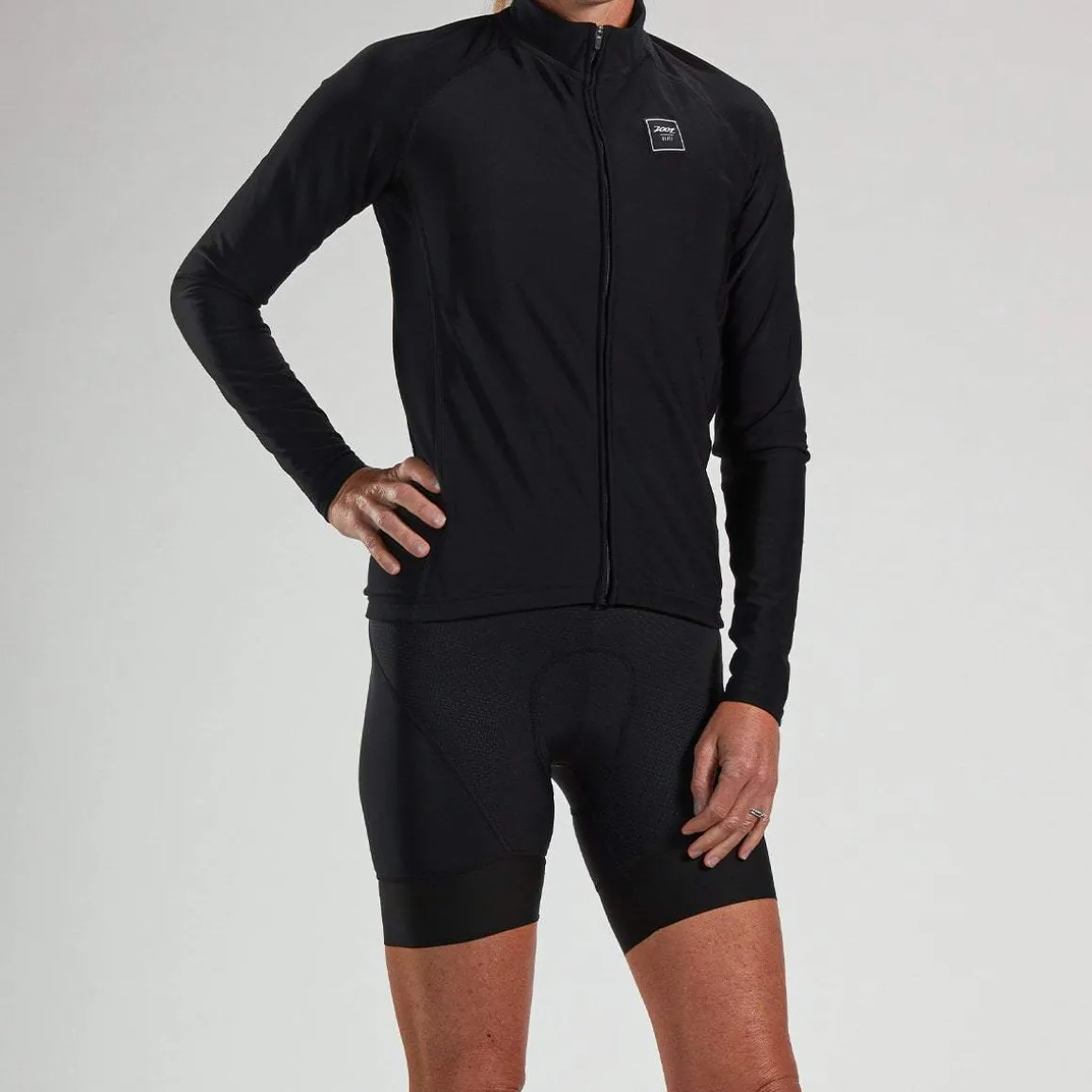 Women's Elite Cycle Thermo Bib - Black