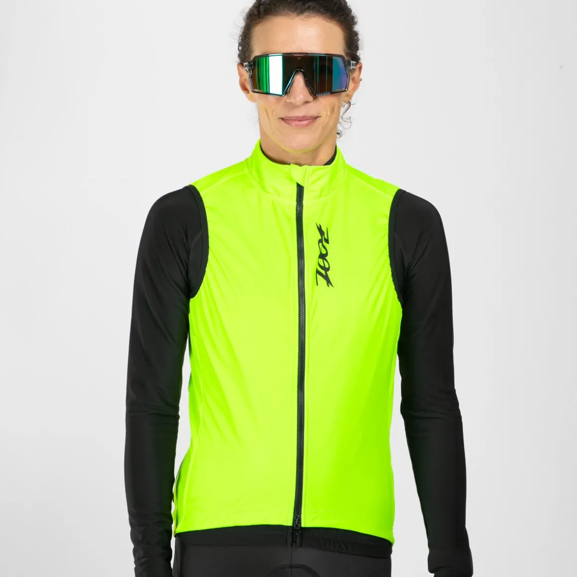 Women's Elite Cycle Vest - Safety Yellow