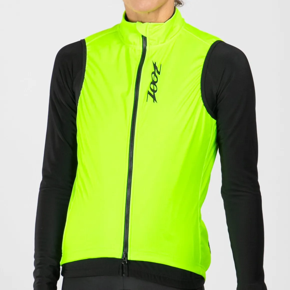 Women's Elite Cycle Vest - Safety Yellow