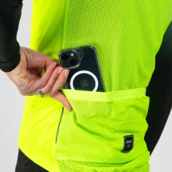 Women's Elite Cycle Vest - Safety Yellow