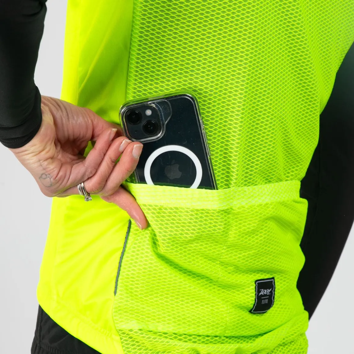 Women's Elite Cycle Vest - Safety Yellow