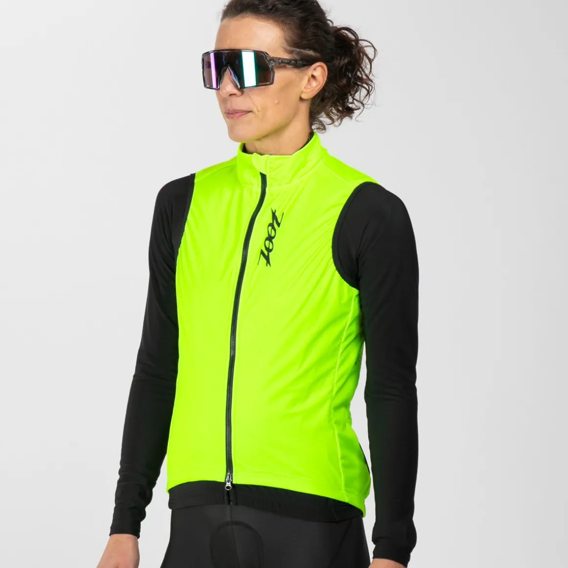 Women's Elite Cycle Vest - Safety Yellow
