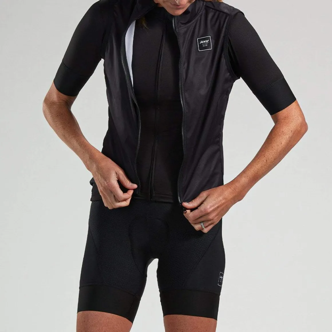 Women's Elite Cycle Vest - Black