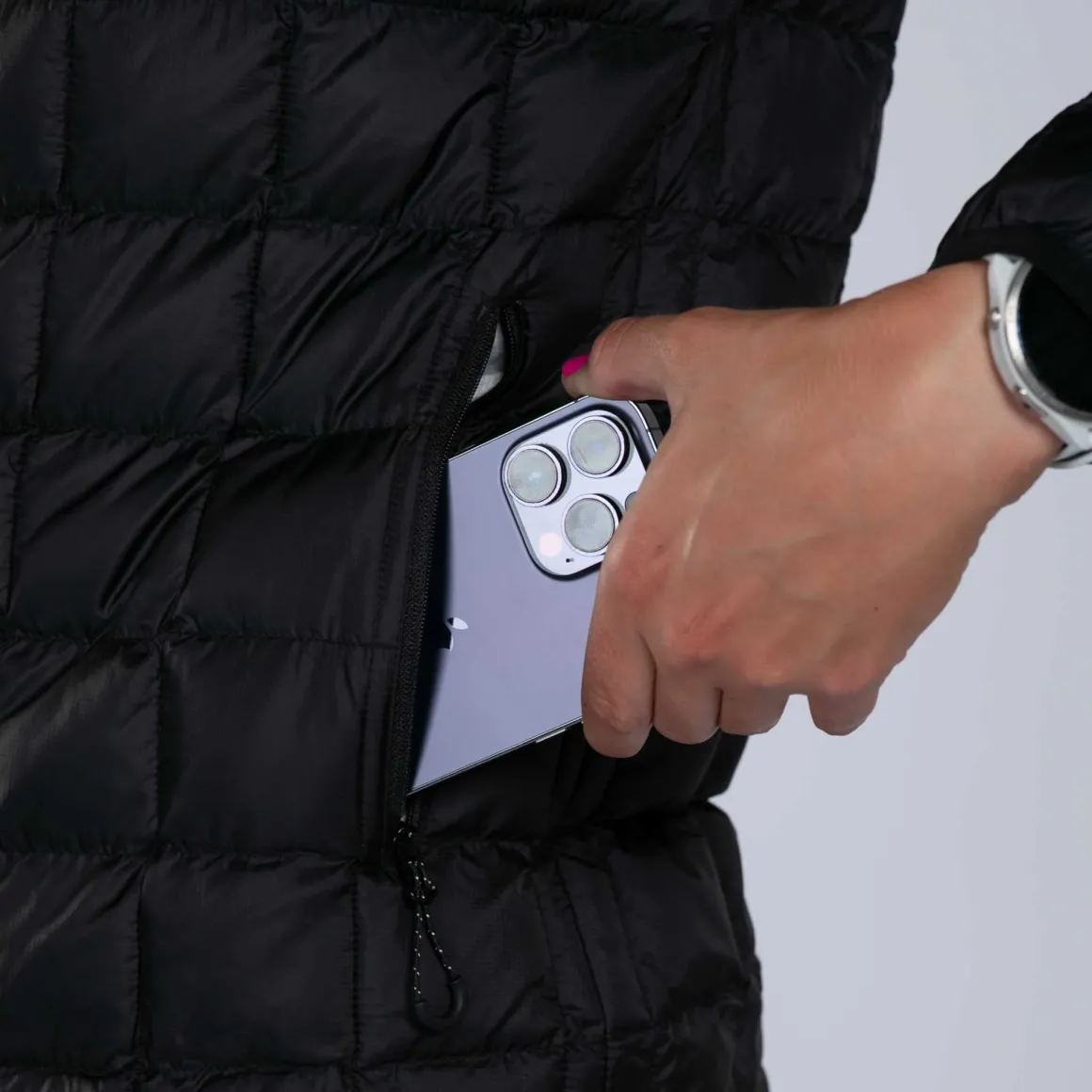 Women's Elite Puffer Jacket - Black