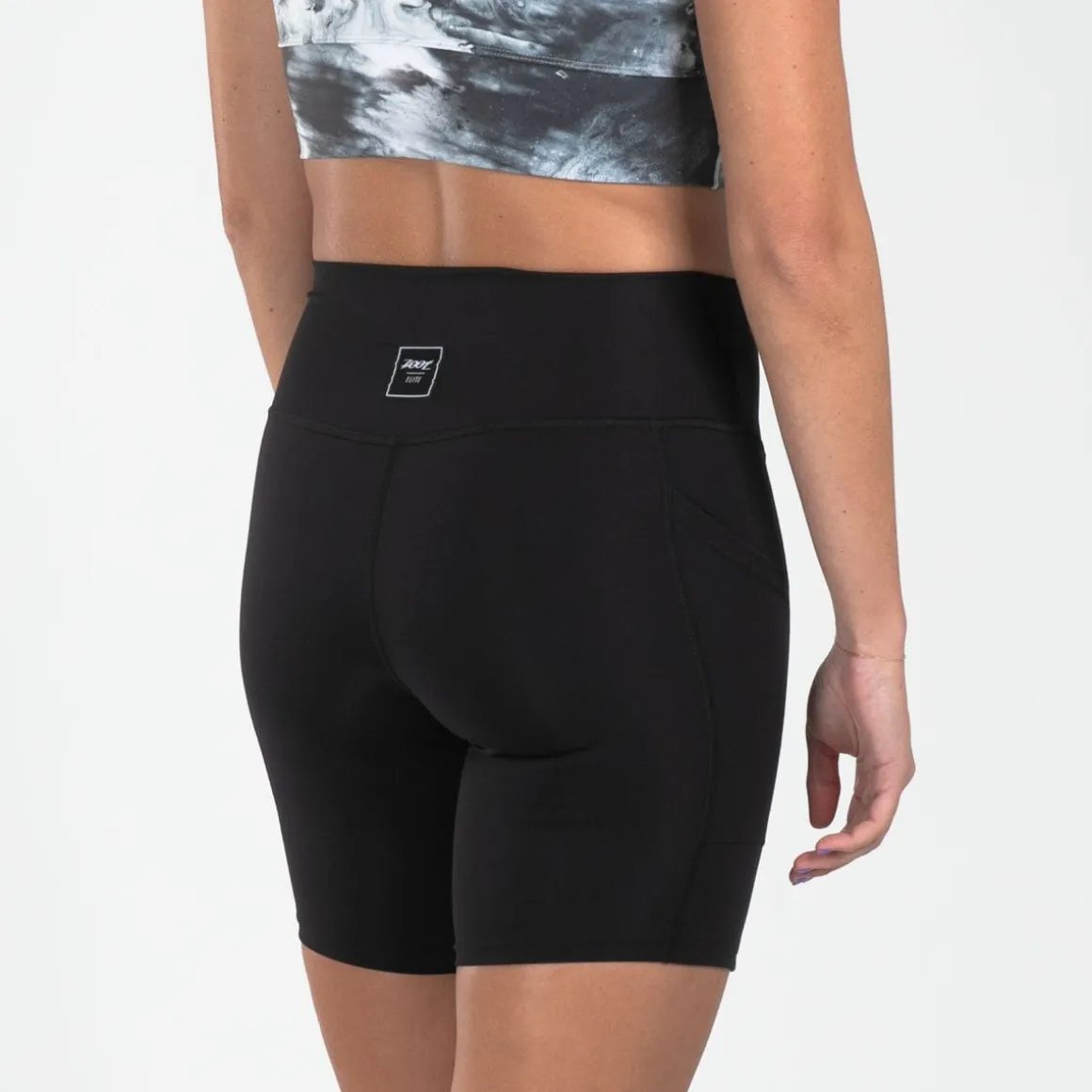 Women's Elite Run 8" Short - Black