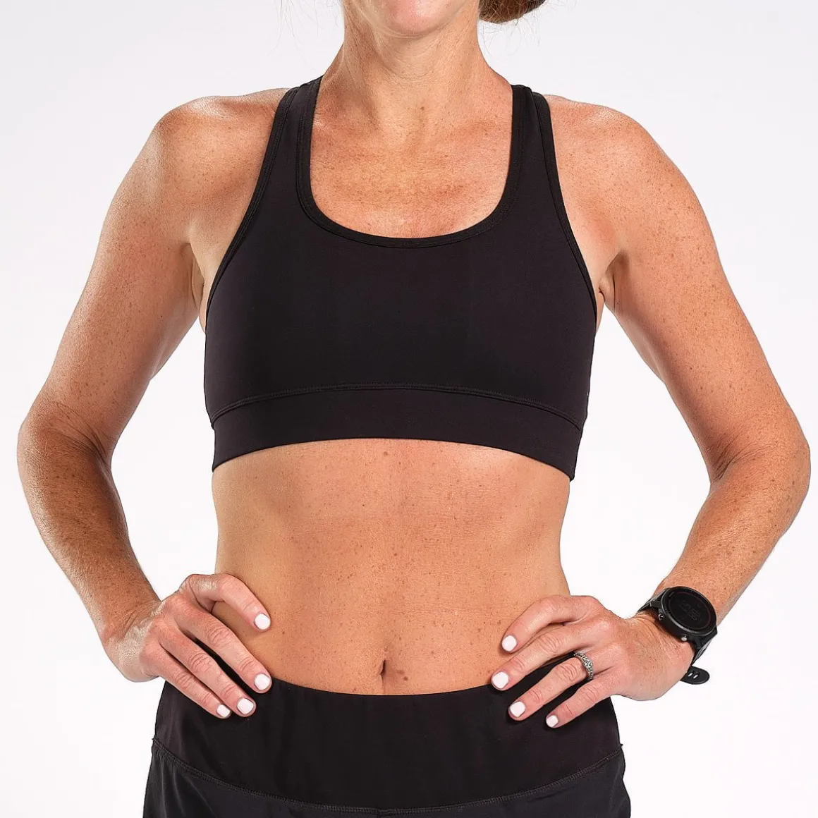 Women's Elite Run Bra - Black