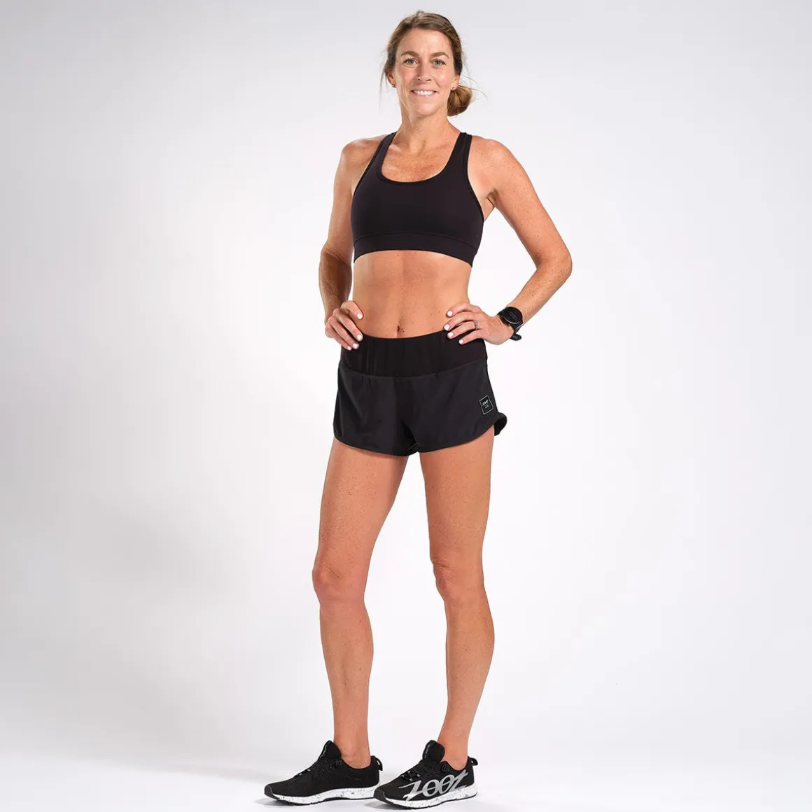 Women's Elite Run Bra - Black