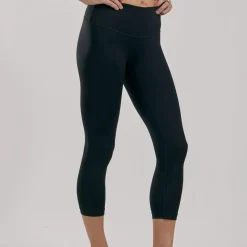 Women's Elite Run Capri - Black