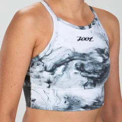 Women's Elite Run Crop - White Hot
