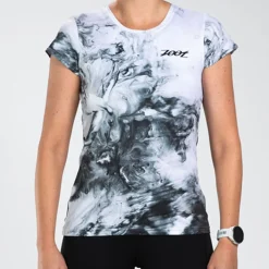 Women's Elite Run Tee - White Hot