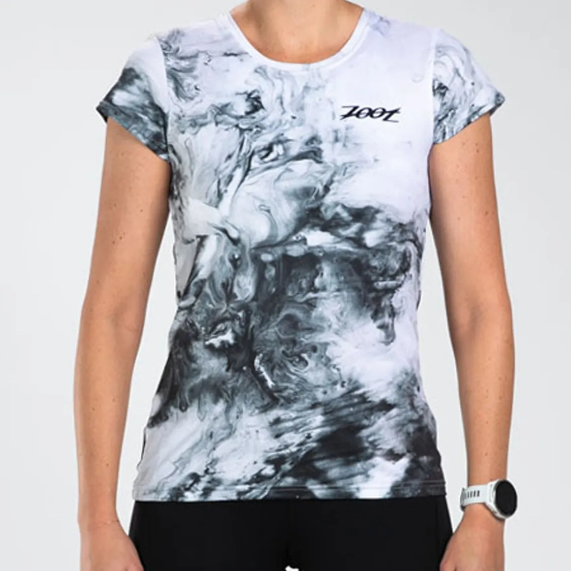 Women's Elite Run Tee - White Hot