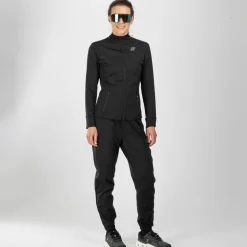 Women's Elite Run Track Jacket - Jet Black
