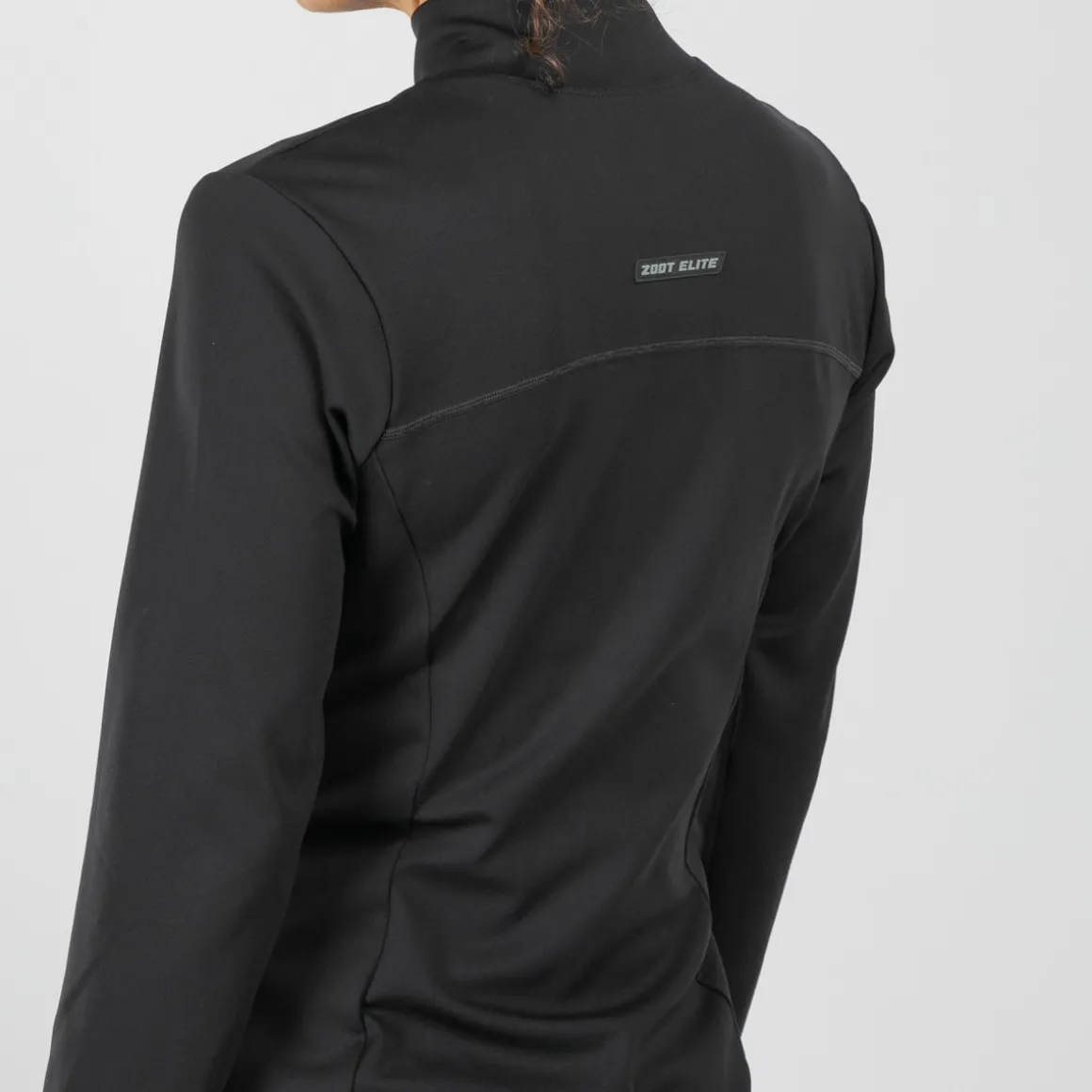 Women's Elite Run Track Jacket - Jet Black