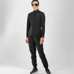 Women's Elite Run Track Jacket - Jet Black