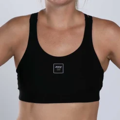 Women's Elite Swim Bikini Top - Black