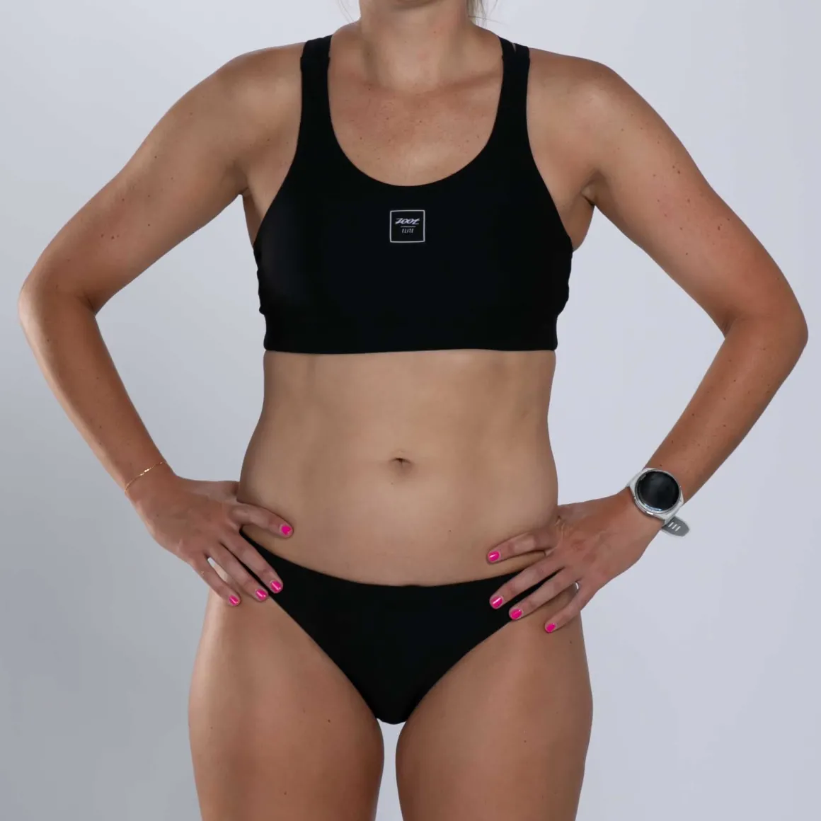 Women's Elite Swim Bikini Bottom - Black