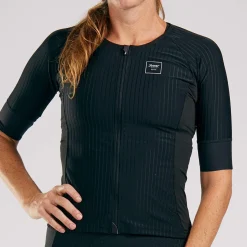 Women's Elite Tri Aero Jersey - Black
