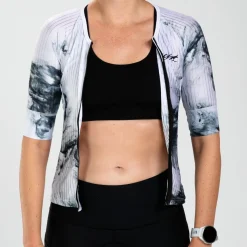 Women's Elite Tri Aero Jersey - White Hot