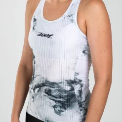 Women's Elite Tri Racerback - White Hot