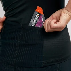 Women's Elite Tri Racerback - Black