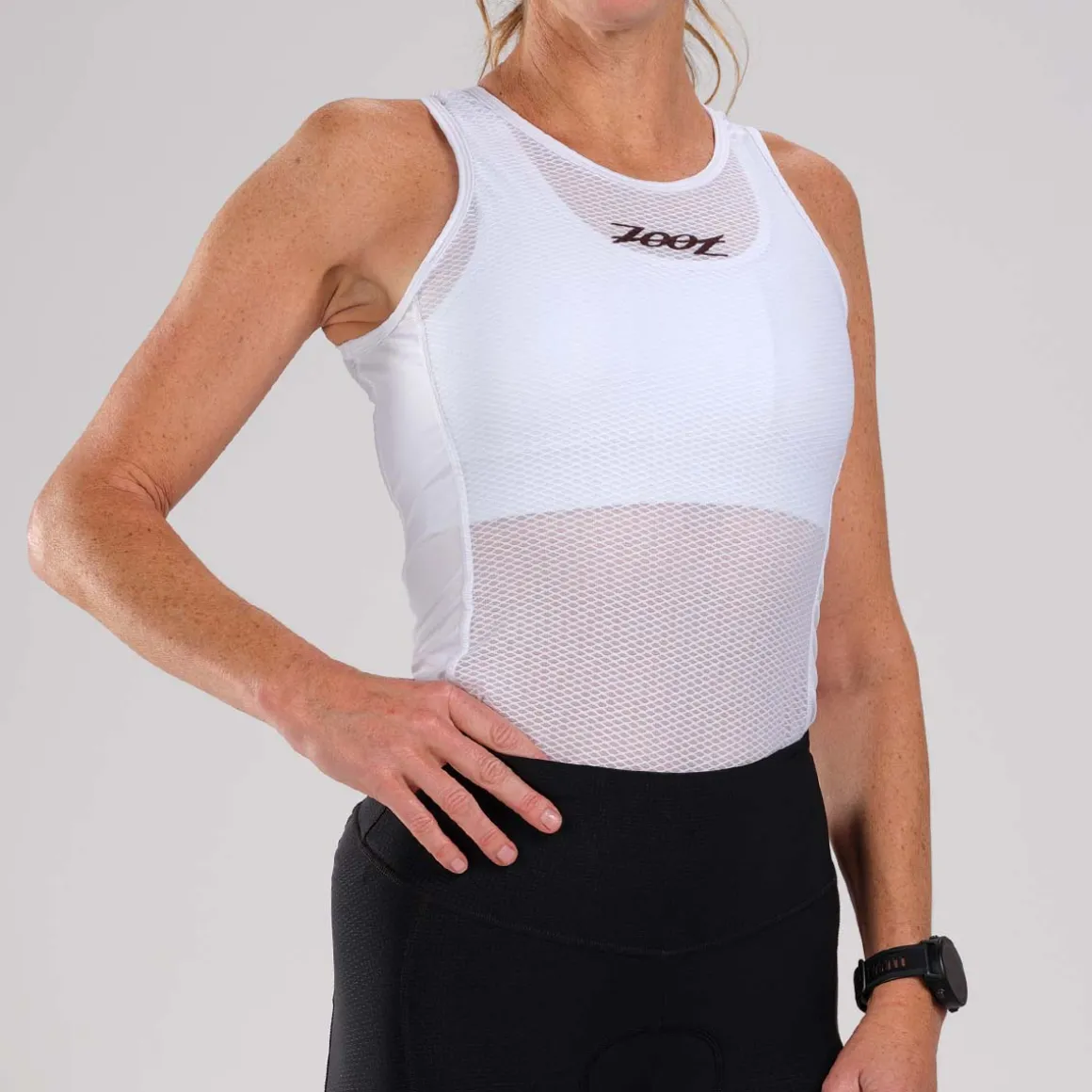 Women's LTD Cycle Base Layer - White