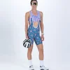 Women's Ltd Cycle Bib - Kaleidoscope