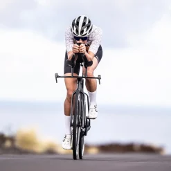 Women's Ltd Cycle Exos Bib Black - Ironman