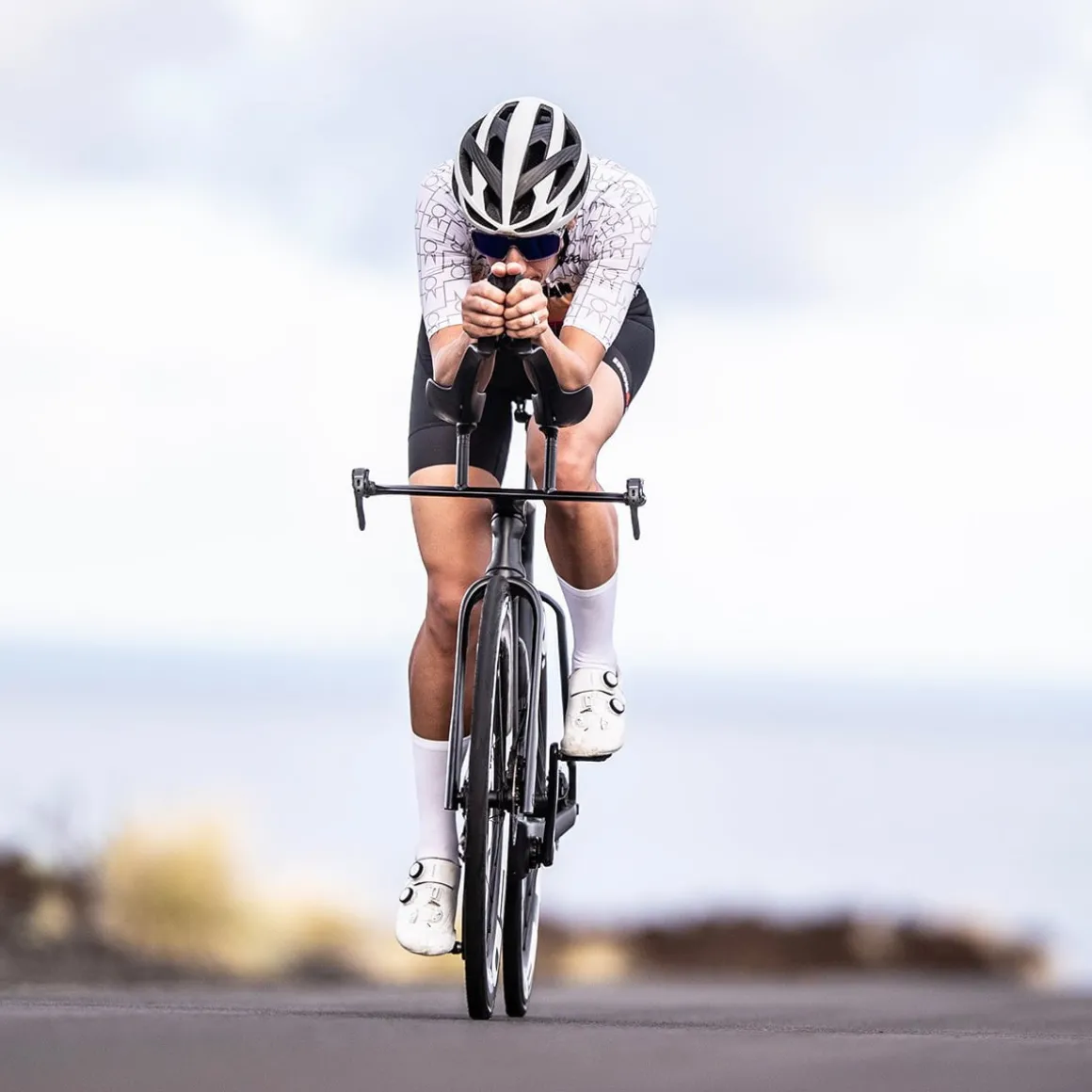 Women's Ltd Cycle Exos Bib Black - Ironman