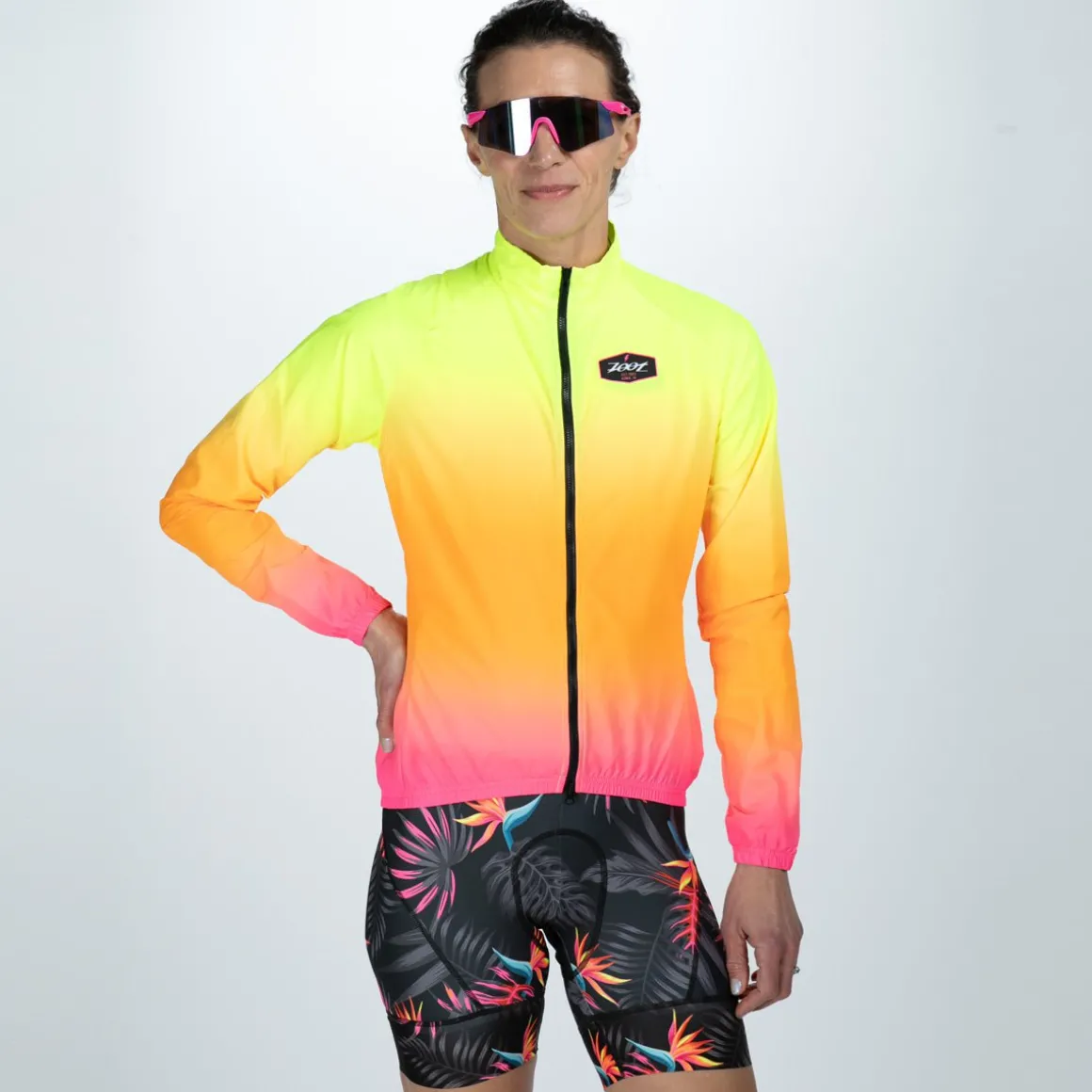 Women's Ltd Cycle Jacket - Tropical Magic