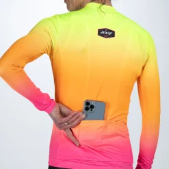 Women's Ltd Cycle Sun Stop Ls Jersey - Tropical Magic