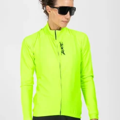 Women's Ltd Cycle Thermo Jersey - Safety Yellow