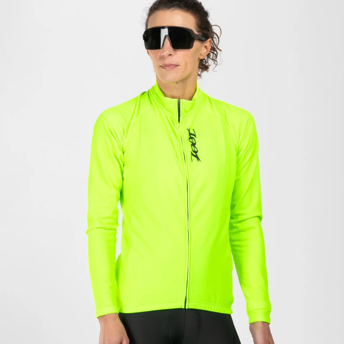 Women's Ltd Cycle Thermo Jersey - Safety Yellow