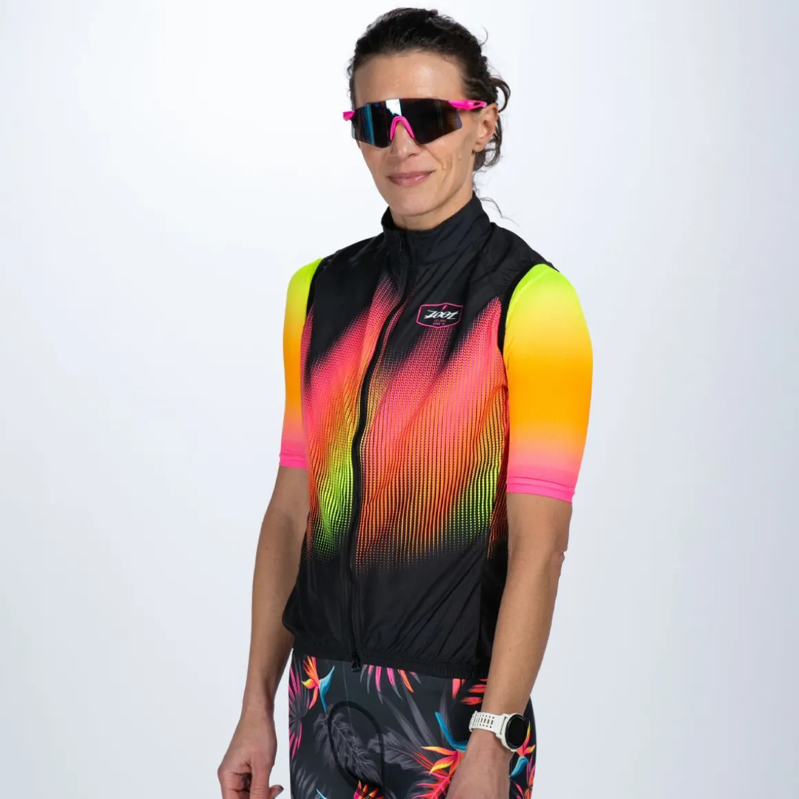 Women's Ltd Cycle Vest - Tropical Magic