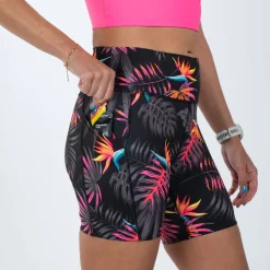 Women's Ltd Run 6" Pulse High-Rise Short - Tropical Magic