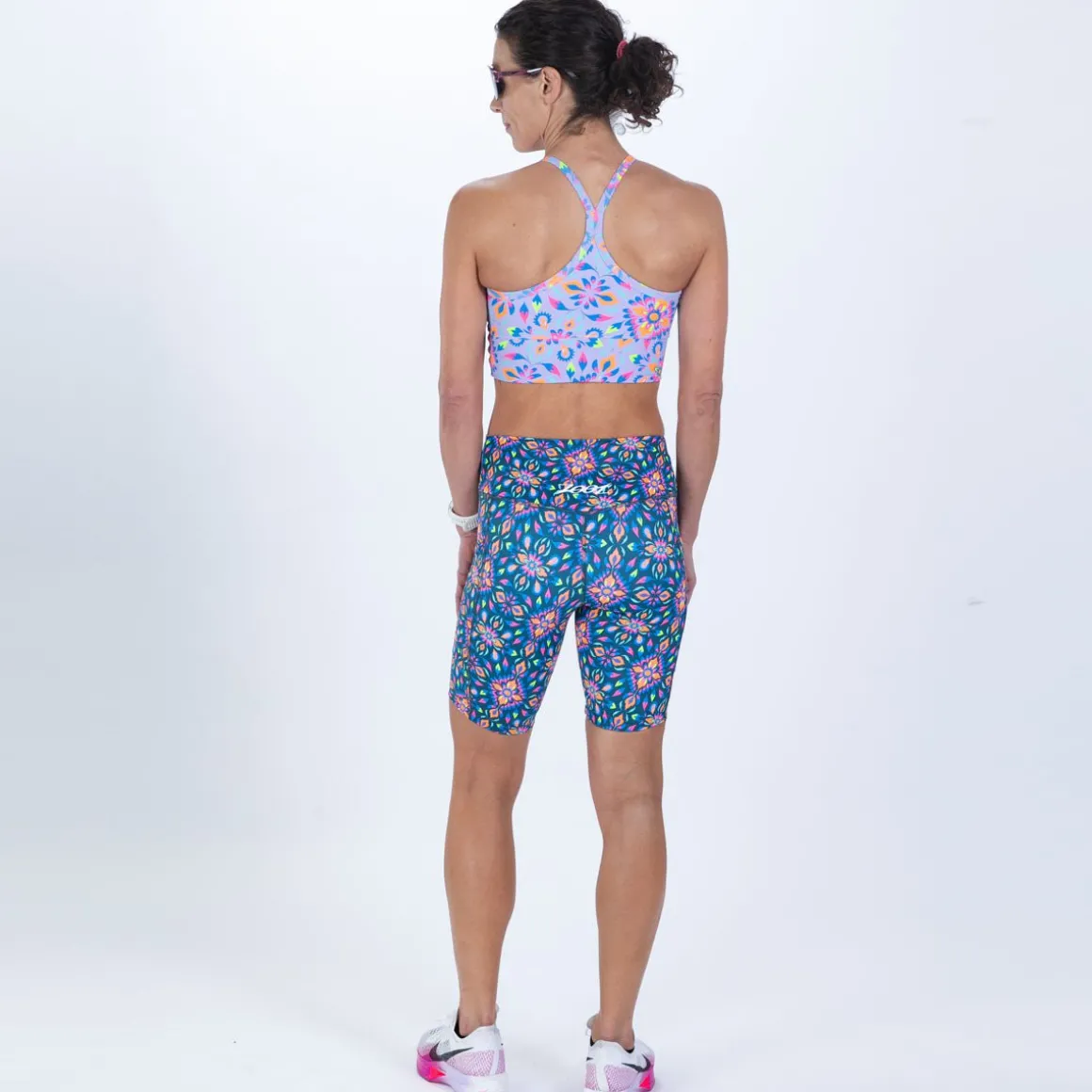 Women's Ltd Run 8" Pulse High-Rise Short - Kaleidoscope