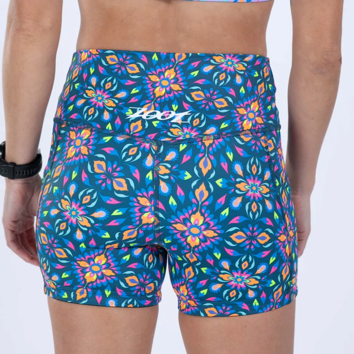 Women's Ltd Run 4" Pulse High-Rise Short - Kaleidoscope