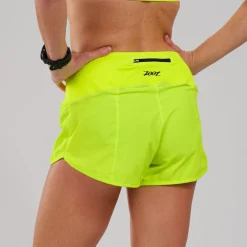 Women's LTD Run 3" Short - Neon Yellow