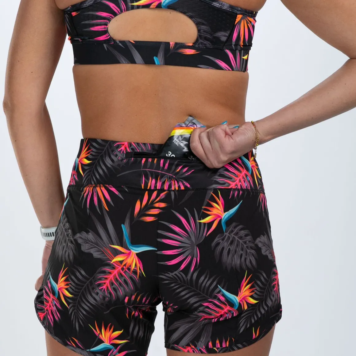Women's Ltd Run 6" Short - Tropical Magic