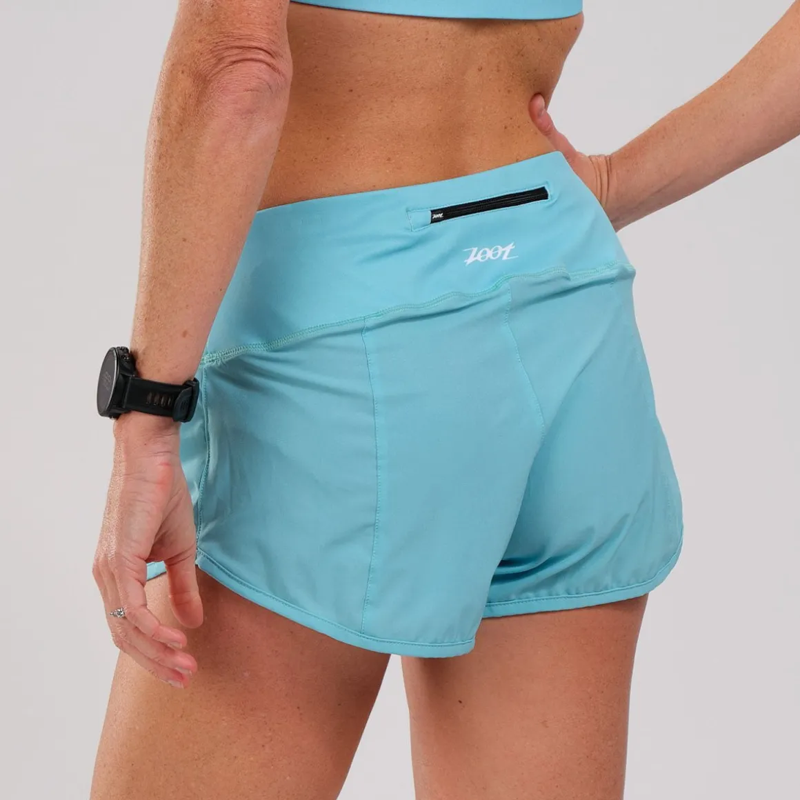 Women's LTD Run 3" Short - Turquoise